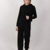 COMPLETO IN MAGLIA CON CAPPUCCIO - Black, TU