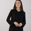 CASACCA CON SCOLLO A CAPPUCCIO - Black, M