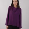 CASACCA CON SCOLLO A CAPPUCCIO - Violet, M