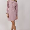 ABITO CUT-OUT CON CINTURA - Rose, L