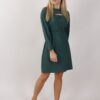 ABITO CUT-OUT CON CINTURA - Bottle Green, L