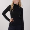 LUPETTO MISTO CASHMERE - Nero, TU