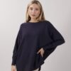MAGLIA CON TESSUTO LUREX - Blu, TU