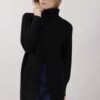 MAGLIA CON SPACCO - Nero, TU