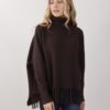 MAGLIA OVERSIZE CON FRANGE - Moro, TU
