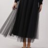 GONNA IN TULLE - Nero, TU