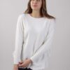 MAGLIA CON MANICA A COSTE - Panna, TU