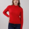 MAGLIA A COLLO ALTO CON COSTE - Rosso, TU