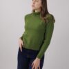 MAGLIA A COLLO ALTO CON COSTE - Pistacchio, TU