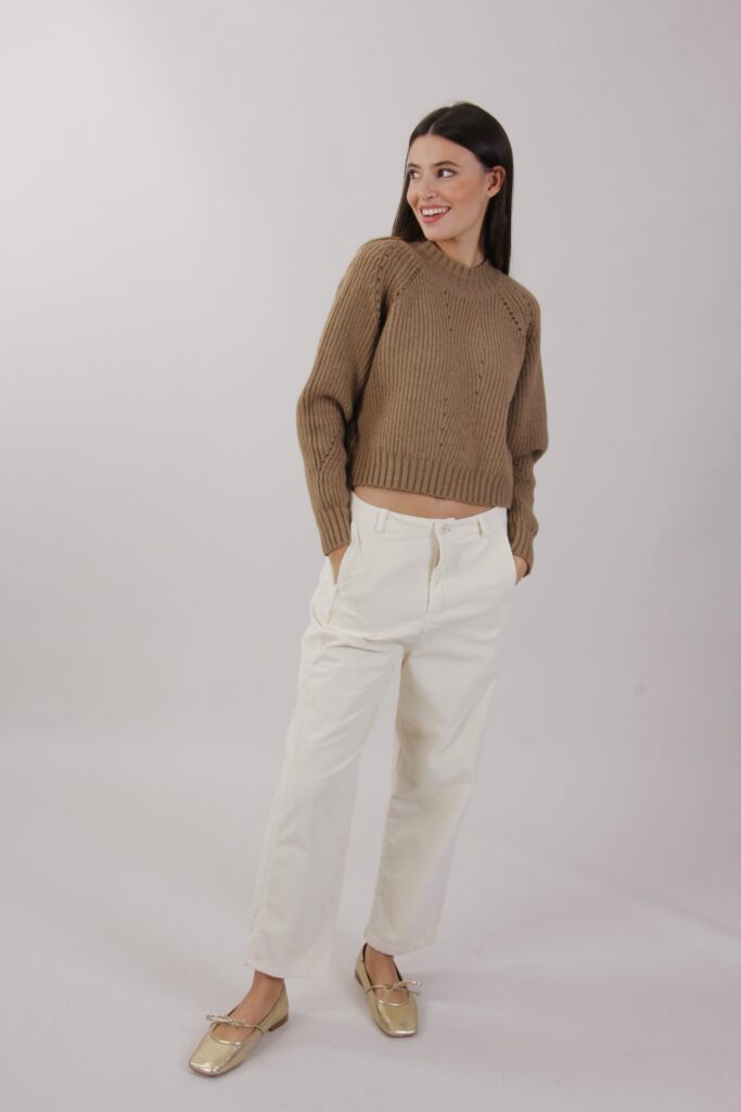 CORDUROY RELAXED FIT TROUSERS 