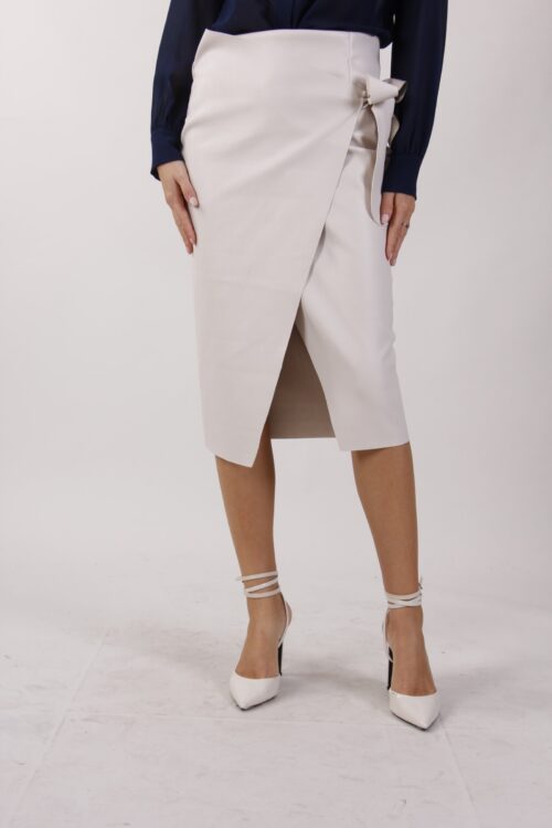 Alternative view of GONNA IN ECOPELLE CON FIOCCO