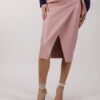 GONNA IN ECOPELLE CON FIOCCO - Rosa, M