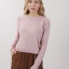 MAGLIONCINO CON MICRO PAILLETTES - Rosa, TU
