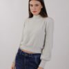 MAGLIA MORBIDA MANICHE A PALLONCINO - Gesso, TU