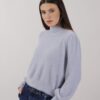 MAGLIA MORBIDA MANICHE A PALLONCINO - Grigio, TU
