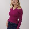 MAGLIA CON SPALLE SCOPERTE - Petunia, TU
