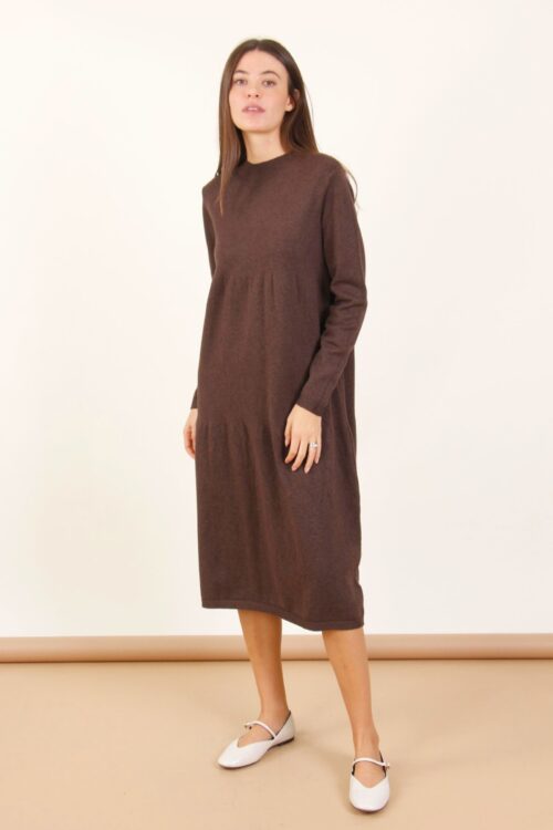 Alternative view of VESTITO MIDI IN MAGLIA