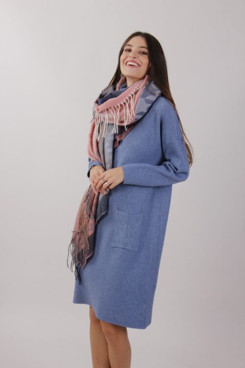 Alternative view of ABITO A COLLO ALTO CON TASCHE LATERALI