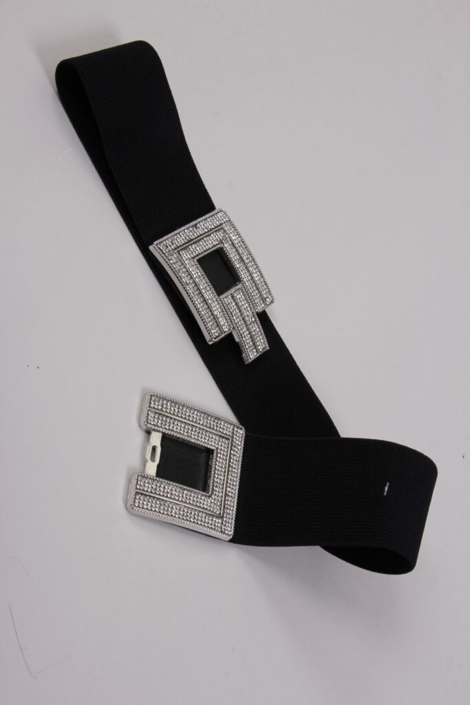 CINTURA ELASTICA CON STRASS 