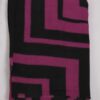 SCIARPA CON MOTIVO GEOMETRICO - Fucsia, TU