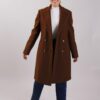 CAPPOTTO DOPPIOPETTO - Dark Brown, S