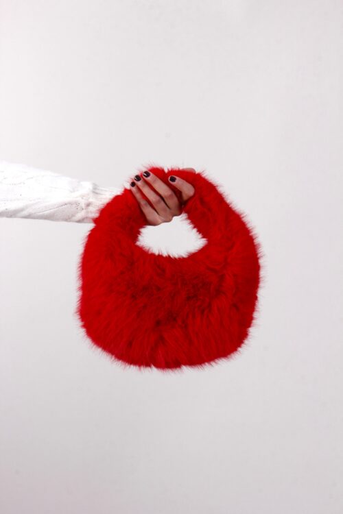 Alternative view of BORSA EFFETTO PELLICCIA