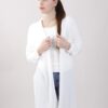 CARDIGAN IN MAGLIA - Cream, TU