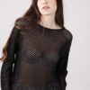 MAGLIA TRAFORATA - Black, TU