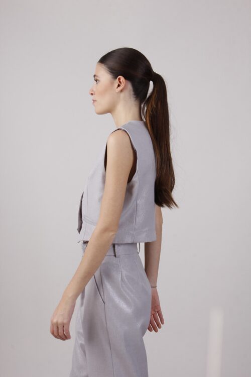 Alternative view of GILET IN LUREX