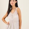 TOP IN PIZZO - Beige, TU