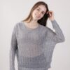 MAGLIA TRAFORATA IN COTONE - Perla, TU