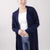 CARDIGAN IN MAGLIA - Blue, TU