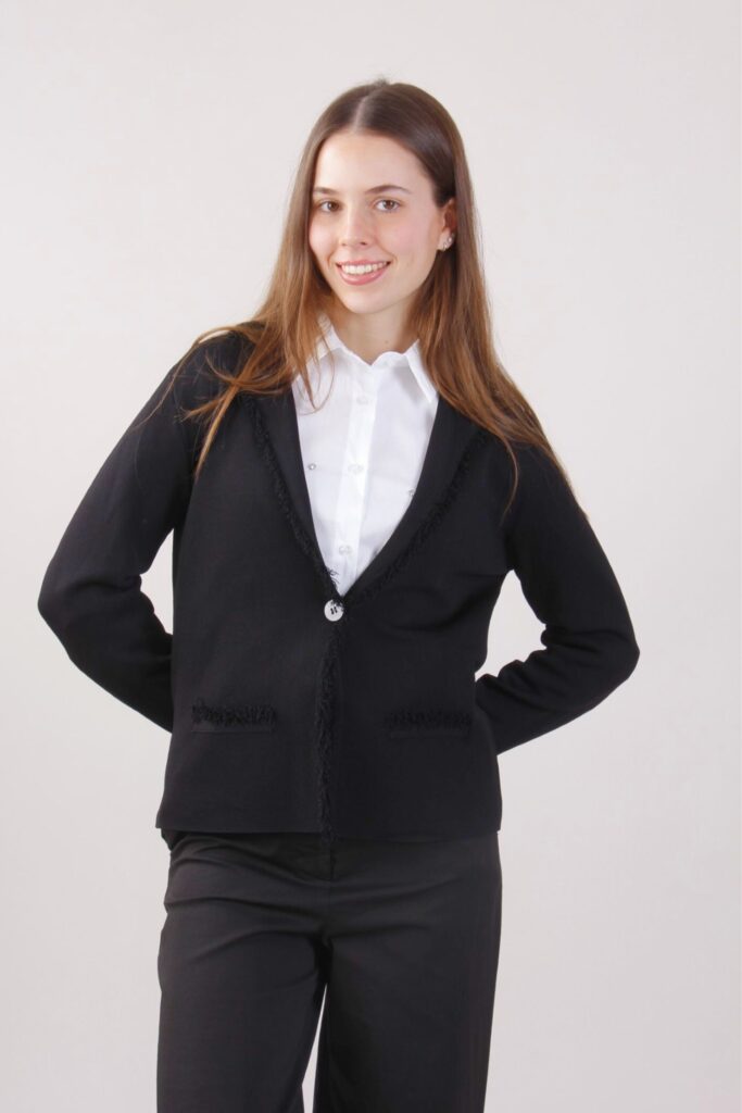 BLAZER IN MAGLIA 