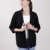 CARDIGAN PUNTO MILANO - Nero, L