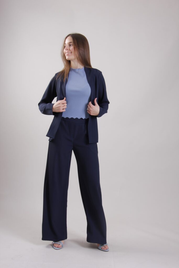 WIDE PALAZZO TROUSERS 