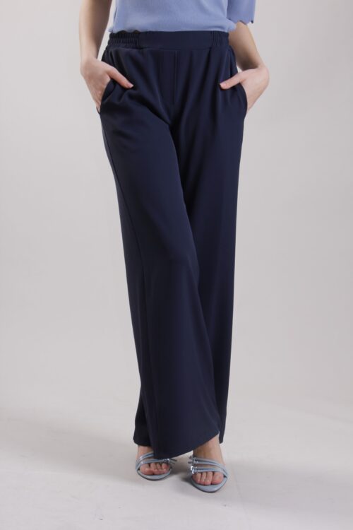 Alternative view of PANTALONI A PALAZZO AMPI