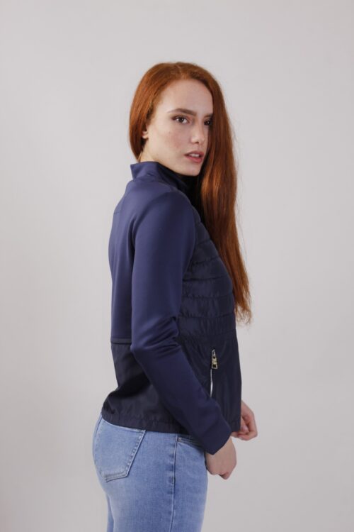 Alternative view of GIACCA TRAPUNTATA CON TASCHE LATERALI