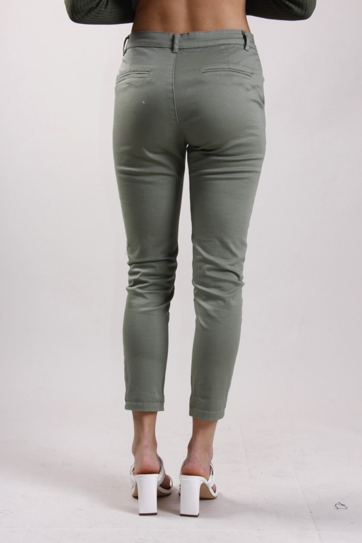 PANTALONI A SIGARETTA IN TESSUTO - Image 3