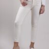 PANTALONI A SIGARETTA IN TESSUTO - Burro, XL