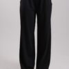 PANTALONE A PALAZZO CON ELASTICO IN VITA - Nero, TU
