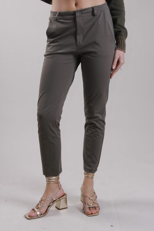 PANTALONE A SIGARETTA IN COTONE