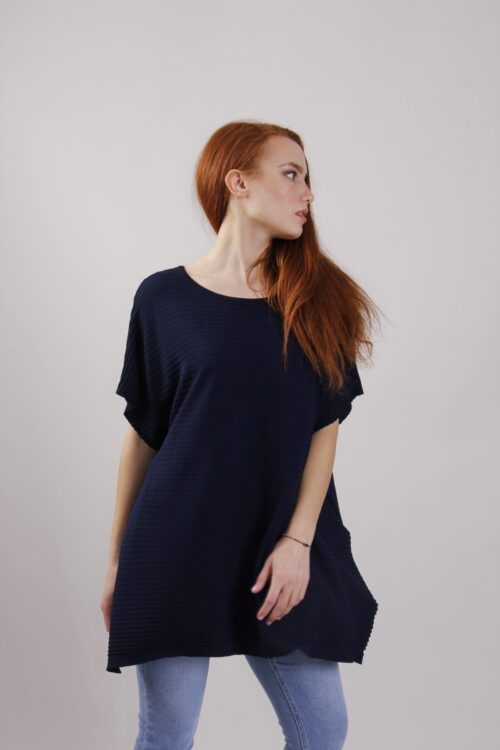 Alternative view of MAGLIA A COSTINE CON SPACCHI LATERALI