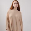 MAGLIA CON SCOLLO RIFINITO - Gianduia, TU