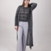 CARDIGAN TRAFORATO IN LUREX - Nero, TU