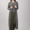 CARDIGAN TRAFORATO IN LUREX - Verde militare, TU