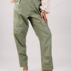 PANTALONI CARGO CON TASCHE - Sage Green, L