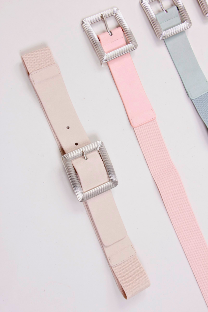 CINTURA CON FIBBIA QUADRATA 