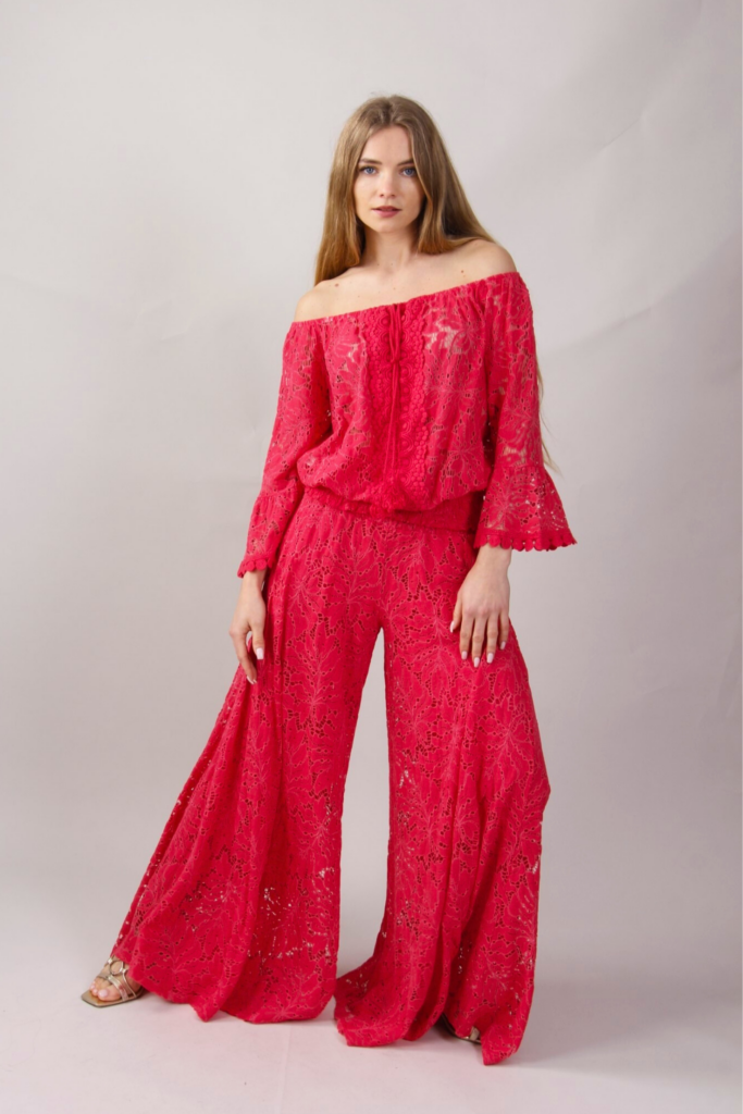 PANTALONE IN PIZZO SANGALLO 