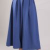 PANTALONI AMPI STRUTTURATI CON PINCES - Denim, TU