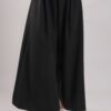 PANTALONI AMPI STRUTTURATI CON PINCES - Black, TU